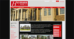 Desktop Screenshot of heymannrealty.com